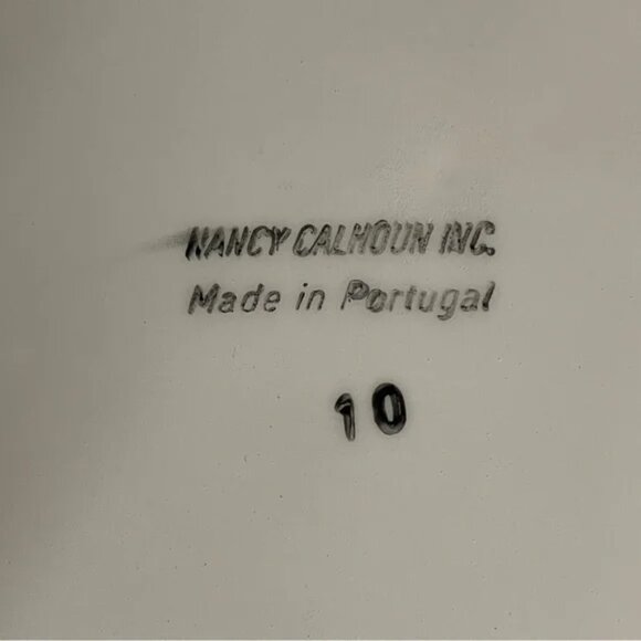 Colorful Ceramic Abstract Art Plate still life made in Portugal - Picture 10 of 11